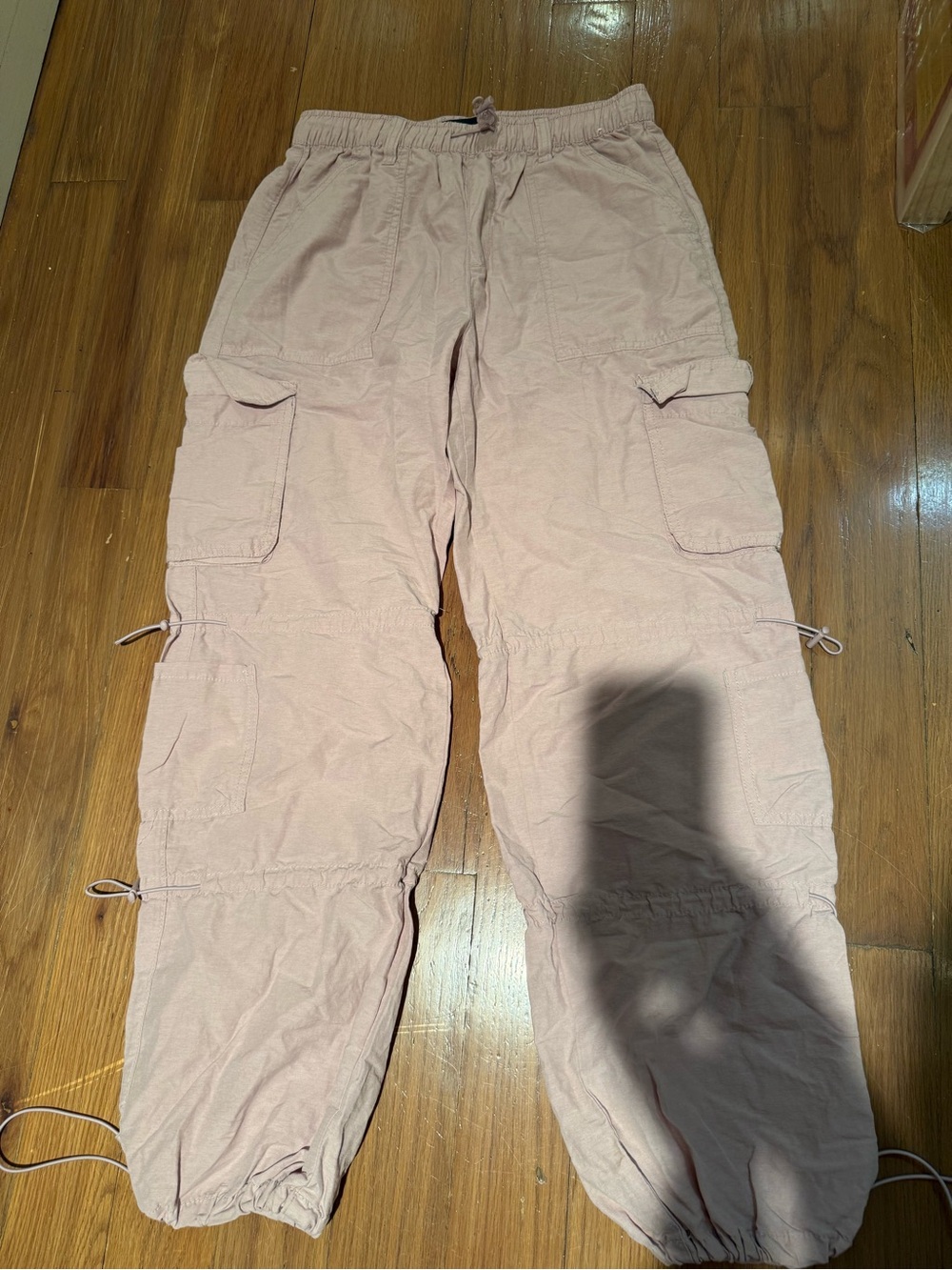 Aeropostale Blush Pink Parachute Pants